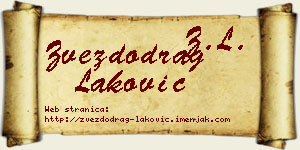 Zvezdodrag Laković vizit kartica
